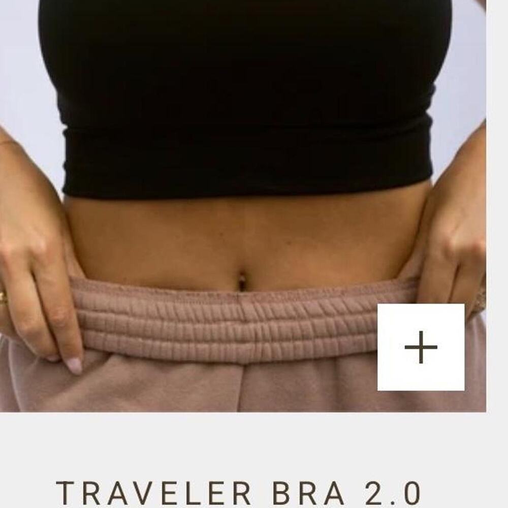 Tribe kelley bra in black butterbra, comfortable, relaxed